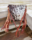 Large Cowhide Crossbody Purse