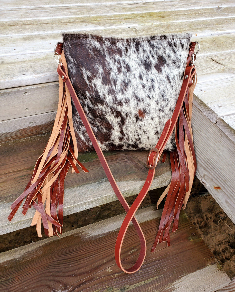 Cowhide store crossbody bags