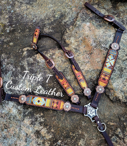 Custom Straight Style Breast Collar