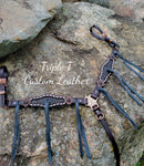 Custom "Gem" Style Breast Collar
