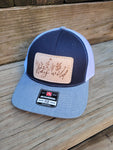 Stay Wild Leather Patch Hat