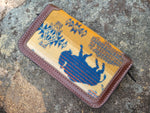 Double Zipper Mega Wallet with Buffalo Pendleton Wool
