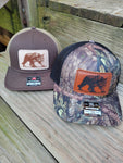 Bobcat Leather Patch Hat