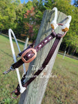 Game Changer Headsetter with White Rope and White Buckstitch