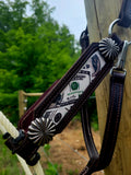 Money Print Lariat Nose Halter
