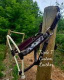 Money Print Lariat Nose Halter