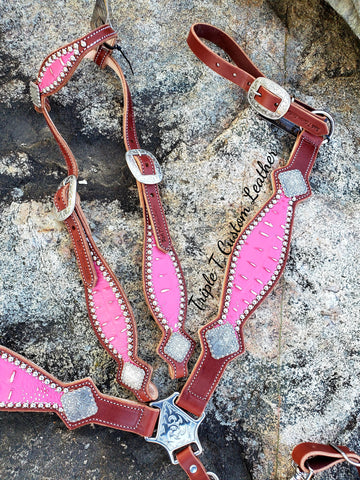 Custom Rounded Style Headstall
