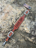 Custom Wither Strap with Lettering