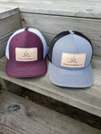 CUSTOM Brand/Logo Leather Patch Hat (Quantities 26-99)