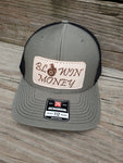 Blowin' Money Leather Patch Hat