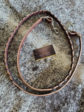 Laced Leather Barrel Reins