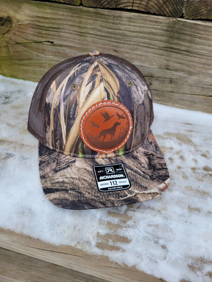 The Bird Dog Leather Patch Hat – TTT-Custom-Leather-