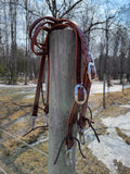 Simple Work Headstall with Quick Change Snaps- Oversize