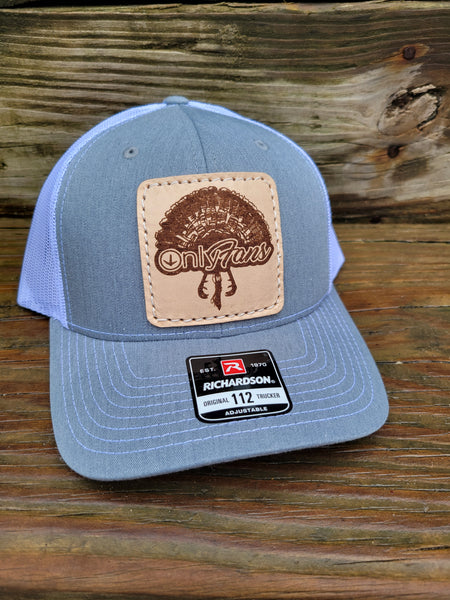 Only Fans Turkey Leather Patch Hat – TTT-Custom-Leather