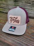 Boss Lady Leather Patch Hat
