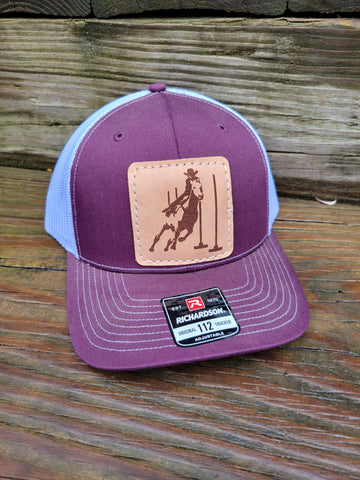 Pole Bender Leather Patch Hat
